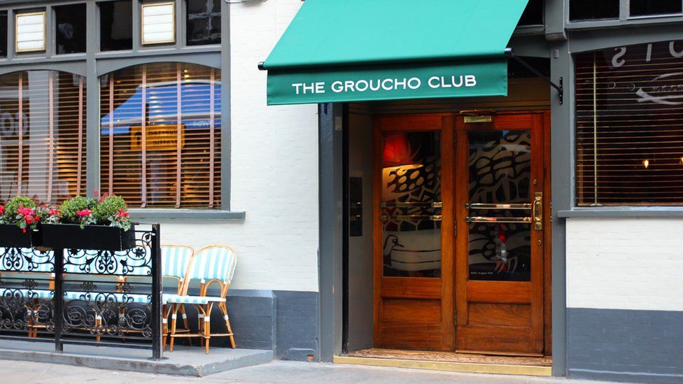 The Groucho Club in Soho