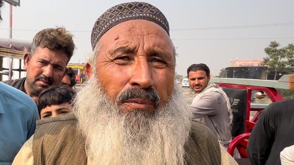 Abdullah, an Afghan refugee in Pakistan