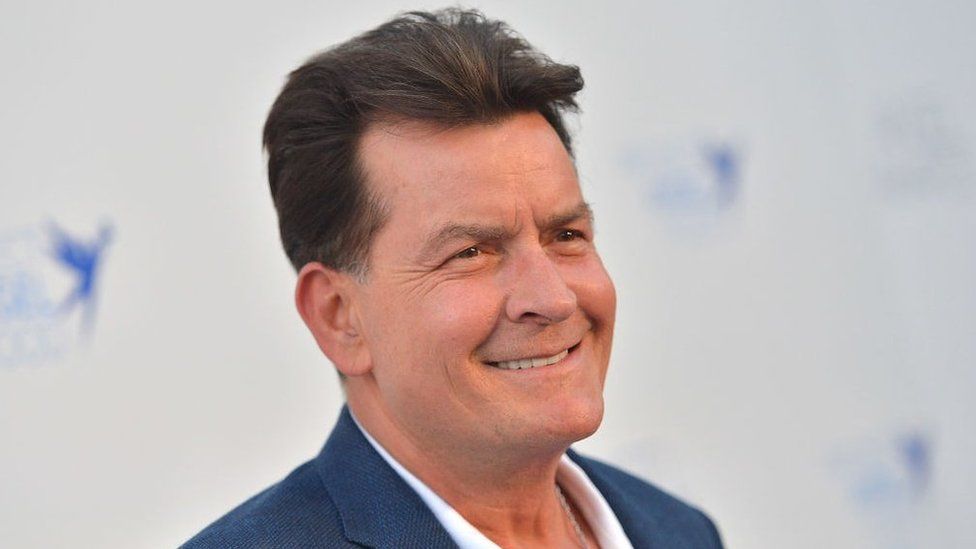 Charlie Sheen attends Project Angel Food's 2018 Angel Awards on August 18, 2018 in Hollywood, California.