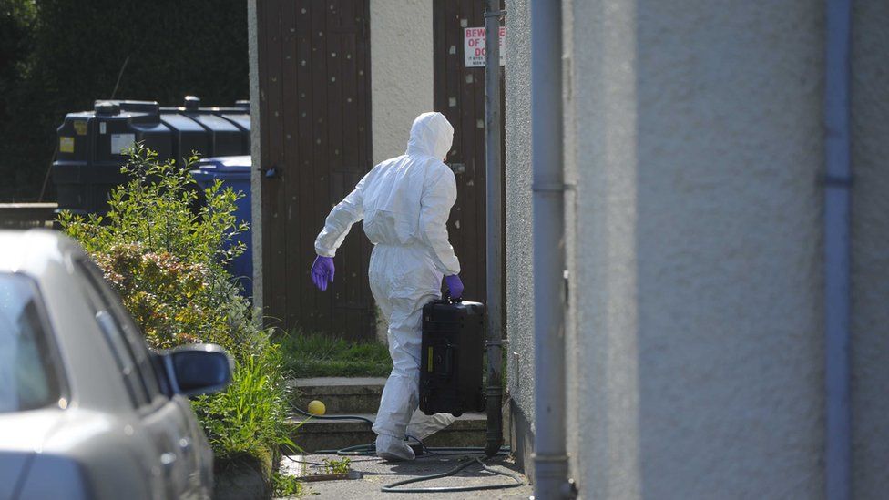 Arrest After Body Found In Holywood Bbc News