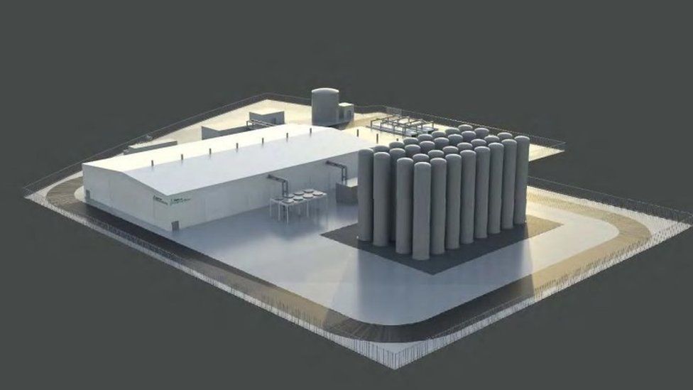 A CGI of how the facility may look