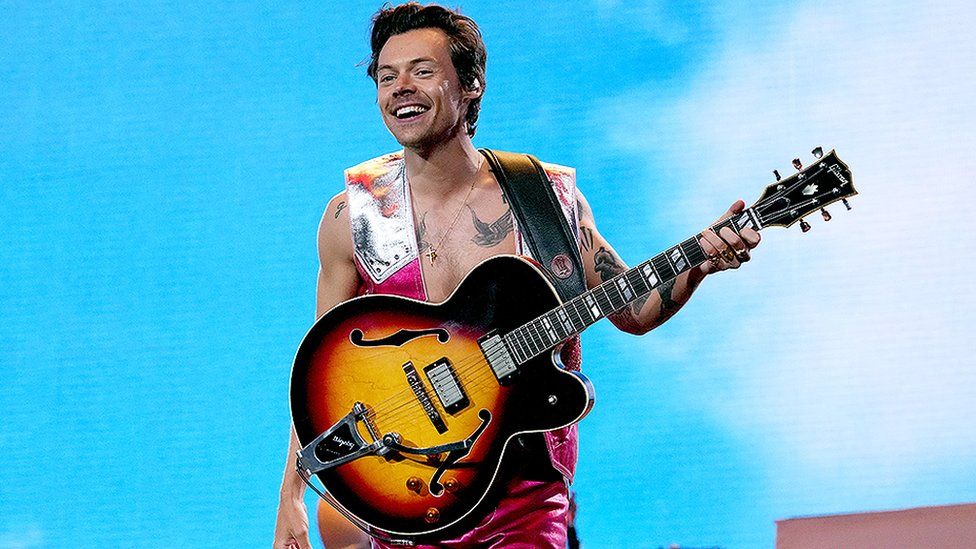 Harry Styles at Coachella 2022