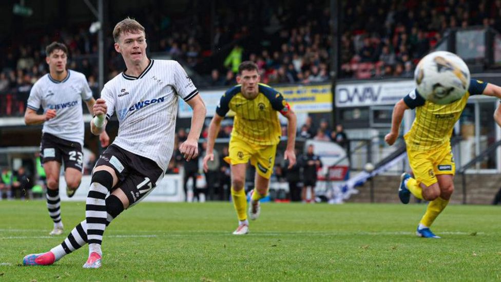 Ayr United vs Greenock Morton Scottish Championship BBC Sport BBC