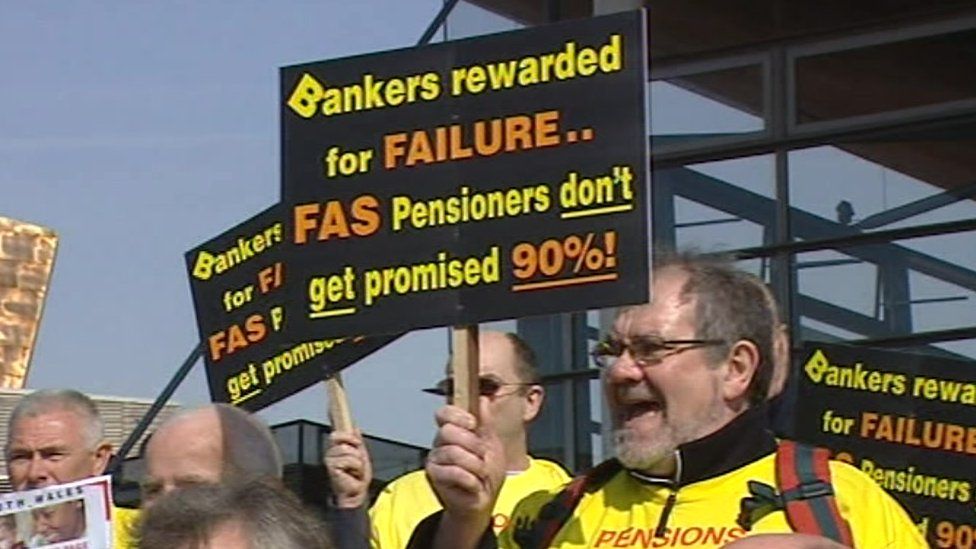 ASW pensioners protest