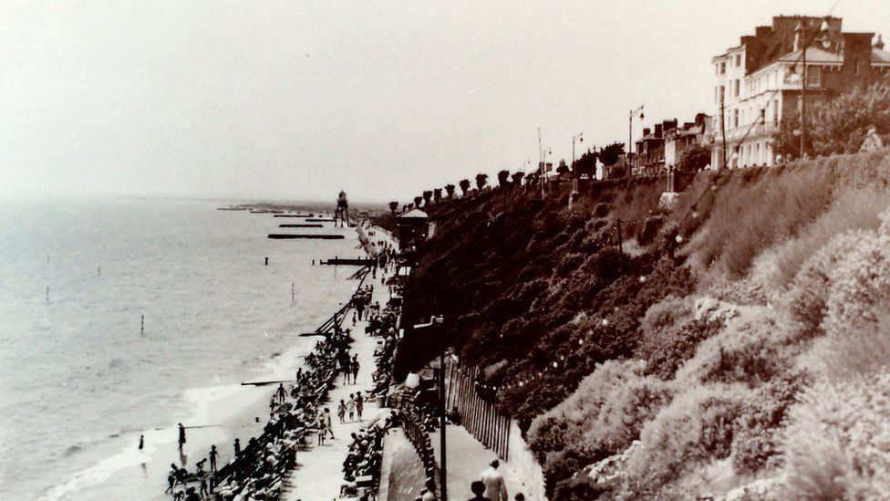 Cliffs in Dovercourt