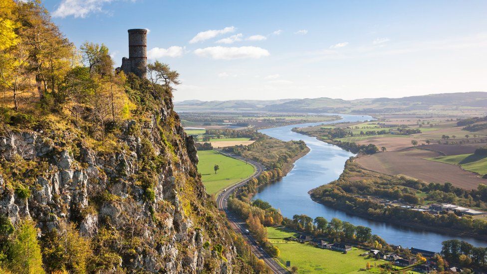 Kinnoull Hill and the River Tay