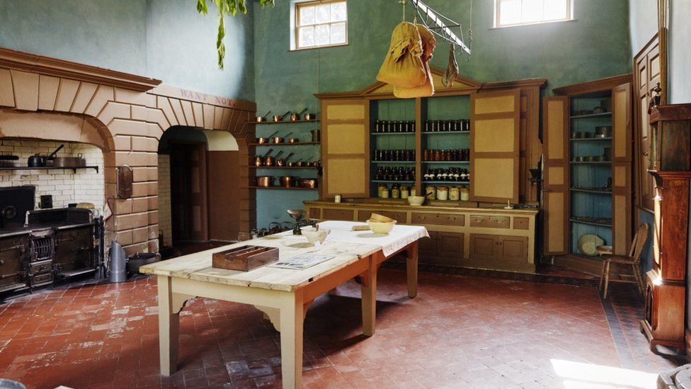 Erddig Hall kitchen