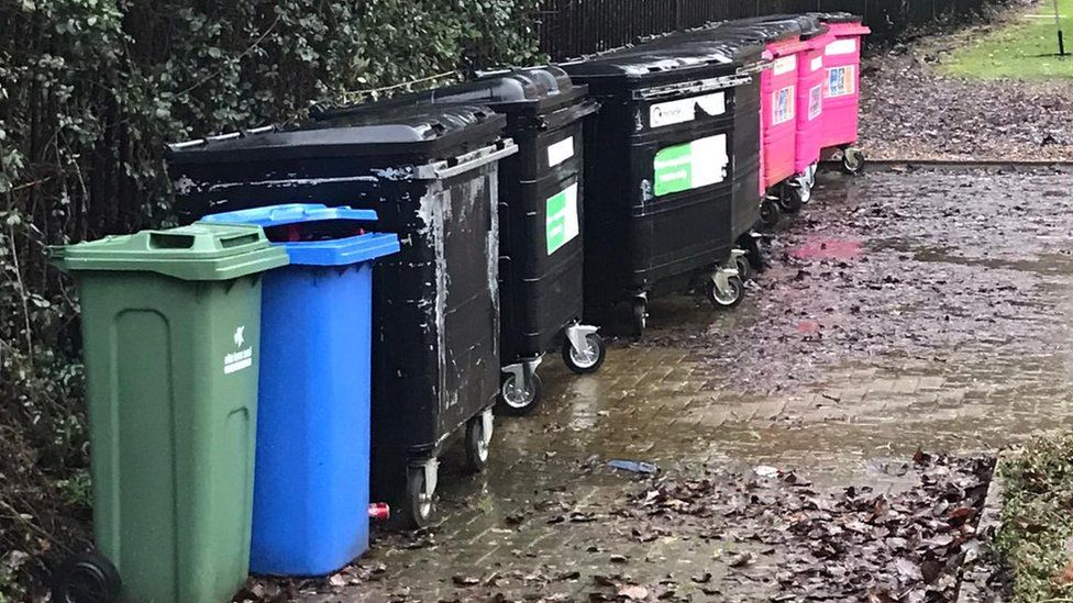 bins in Milton Keynes