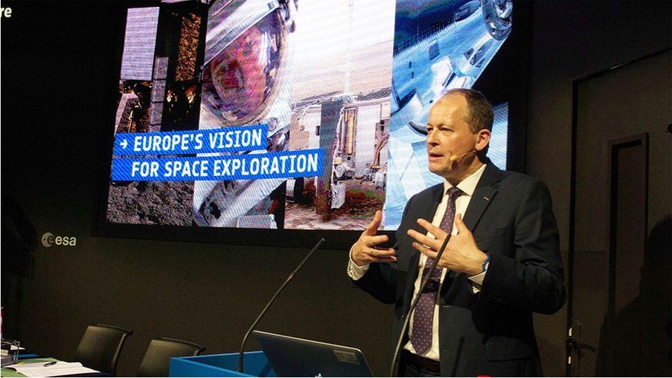 Dr Parker: "The objective" is to see European astronauts on the Moon's surface