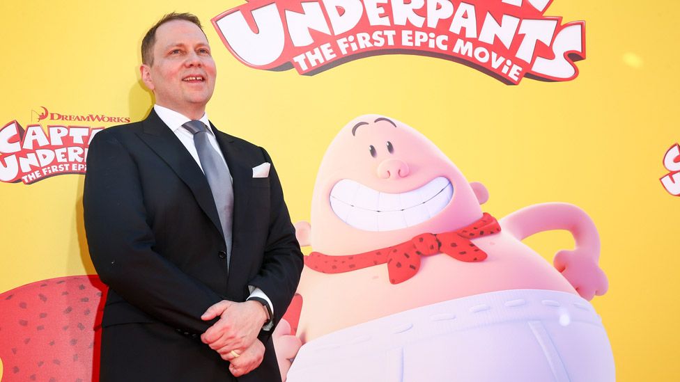 Captain Underpants author Dav Pilkey