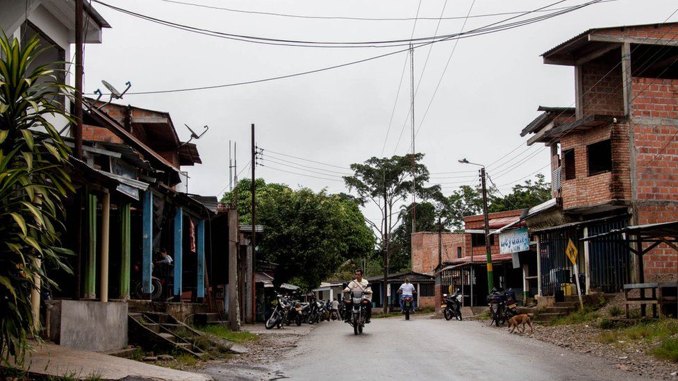 A street in La Carmelita