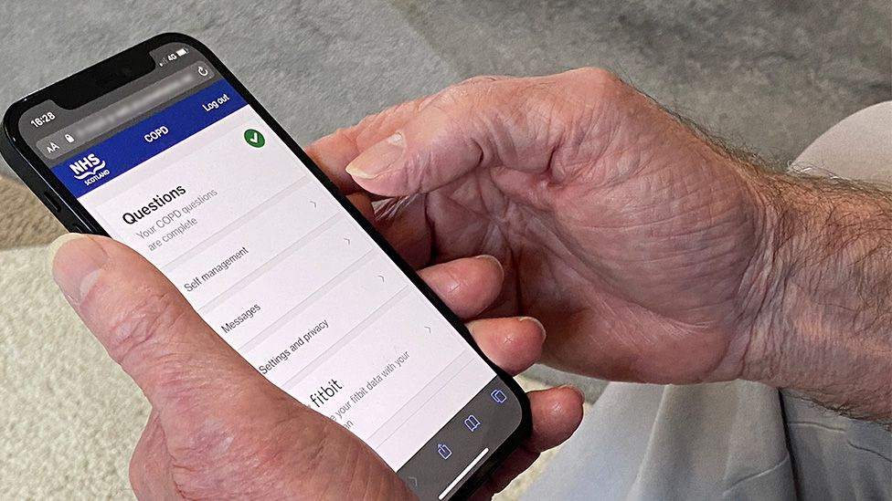 COPD monitoring app being used in parts of Scotland