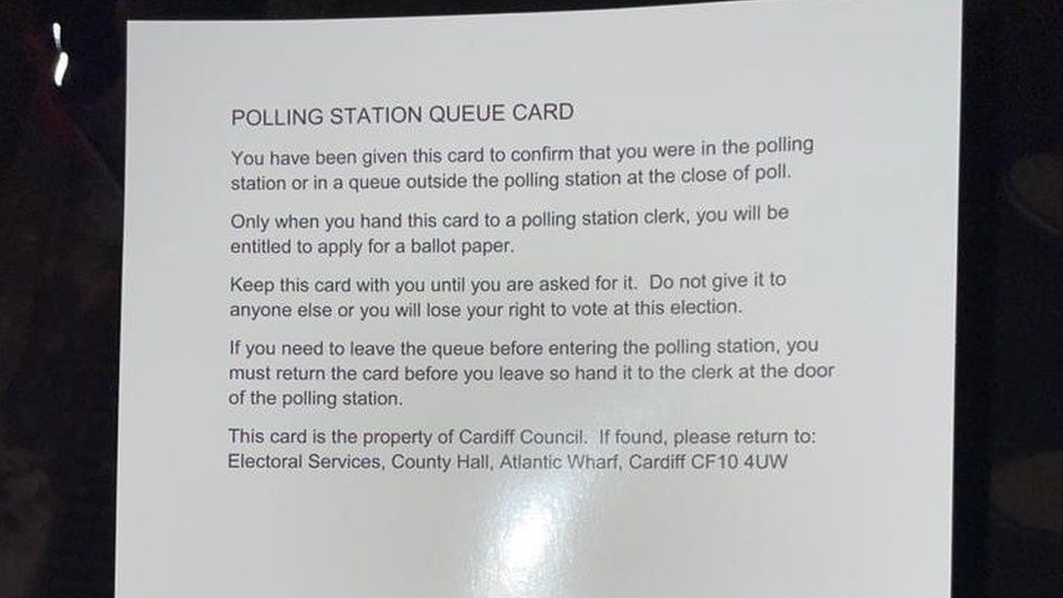 Voting card