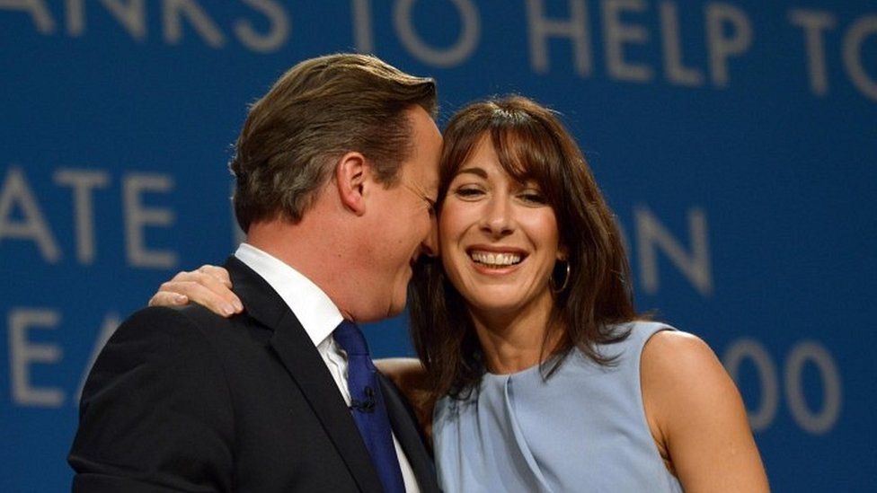 David and Samantha Cameron 2014 Conservative conference
