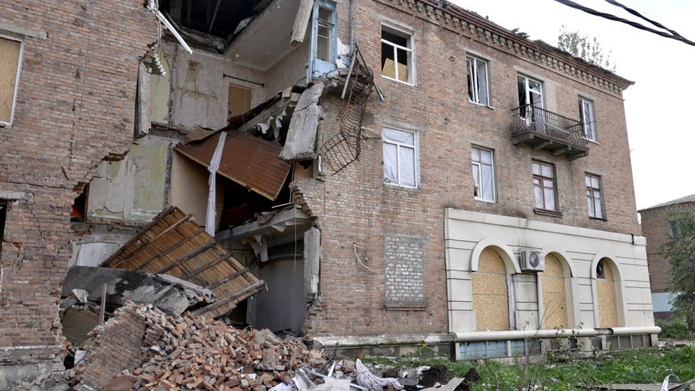 Lyudmila's apartment block