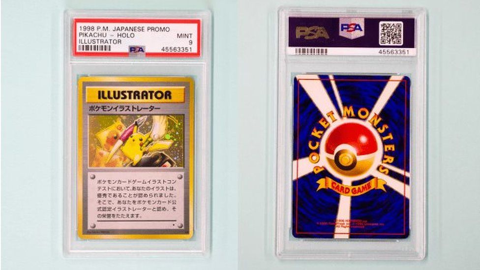 New Record Price For Pokémon Illustrator Card - Rehs Galleries