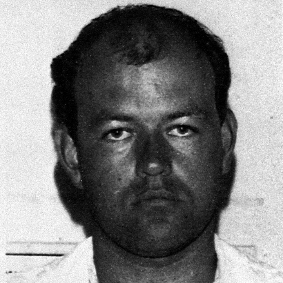 A police mugshot of child killer Colin Pitchfork