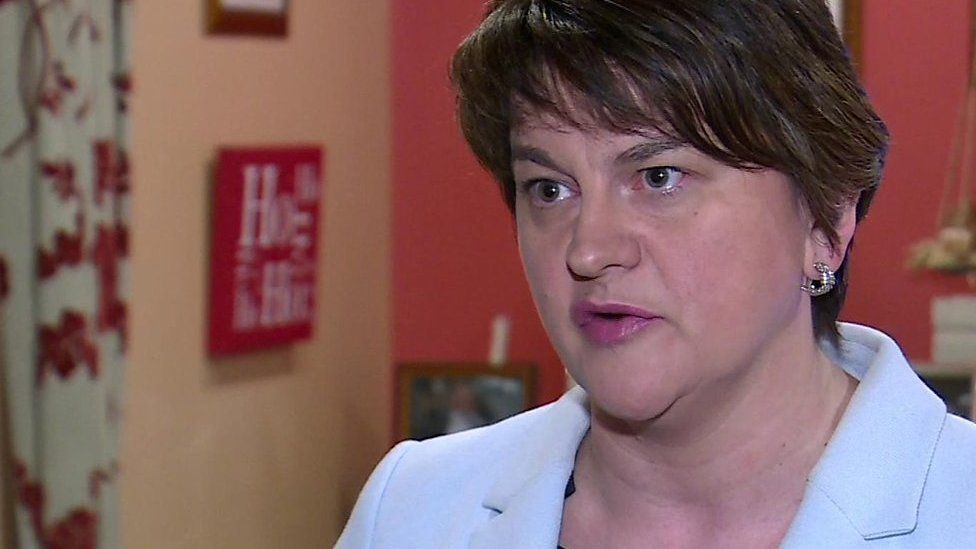 DUP leader Arlene Foster