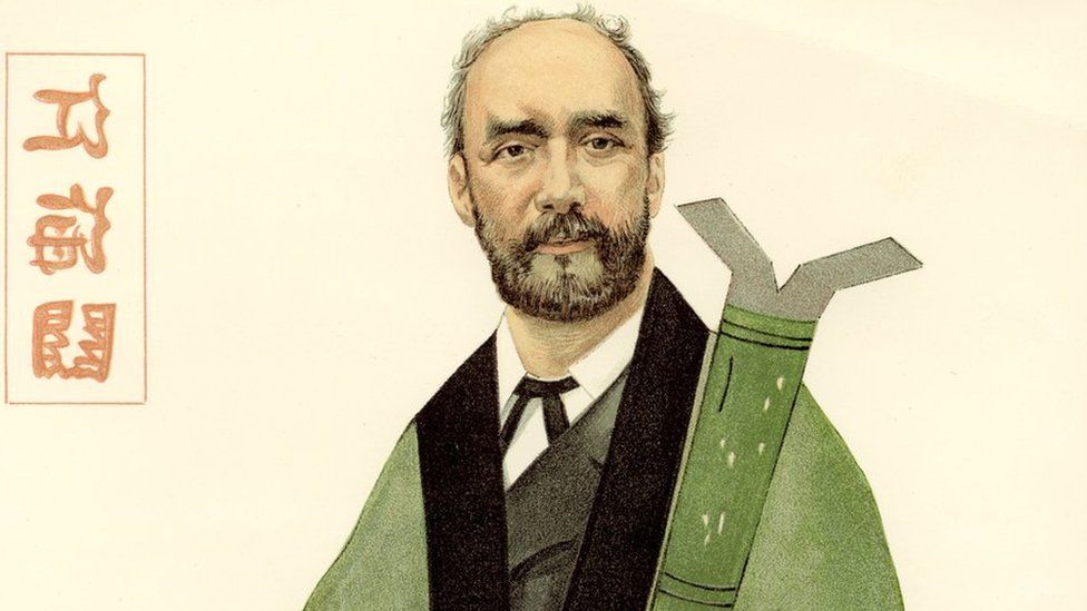 A caricature of Robert Hart from Vanity Fair