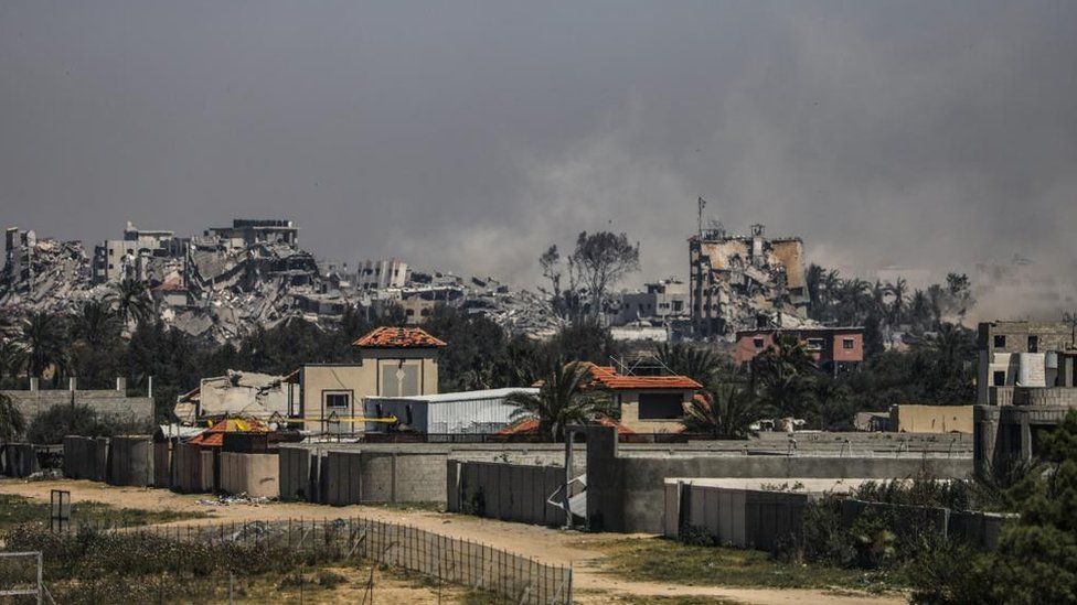 central Gaza fighting