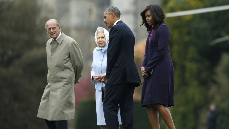 In Pictures Us President Barack Obama In The Uk Bbc News