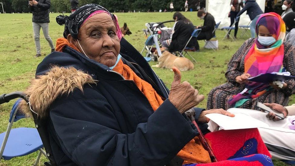 Timira Farah, 97, from Bristol