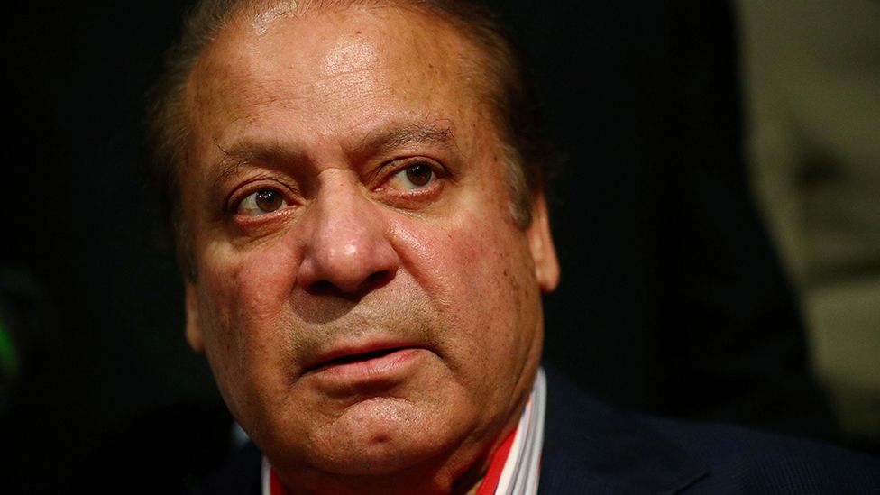 Ousted Prime Minister of Pakistan, Nawaz Sharif, speaks during a news conference at a hotel in London, Britain July 11, 2018.
