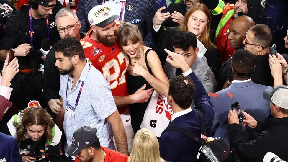 Super Bowl 2024: Taylor Swift celebra la victoria de su novio Travis Kelce en la NFL