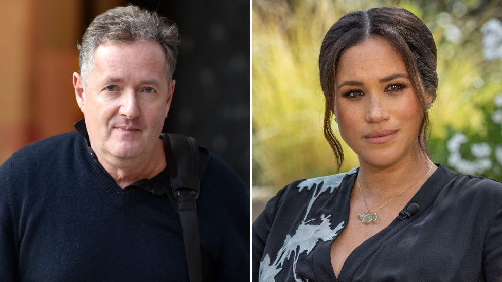 Piers Morgan and the Duchess of Sussex