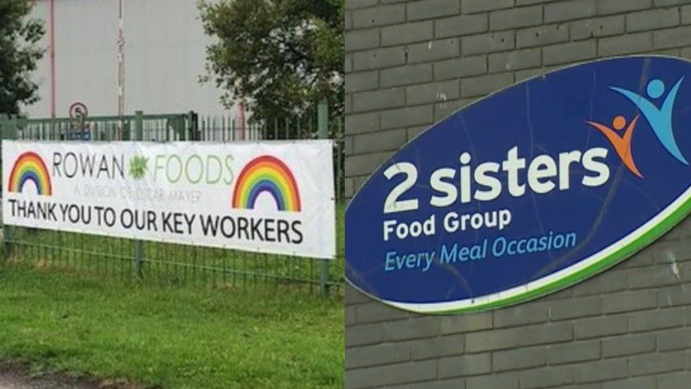 Rowan Foods and 2 Sisters sign