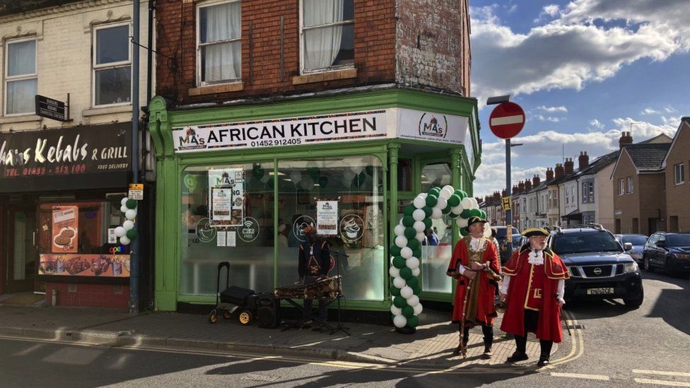 Image of Ma's African Kitchen in Barton Street, Gloucester