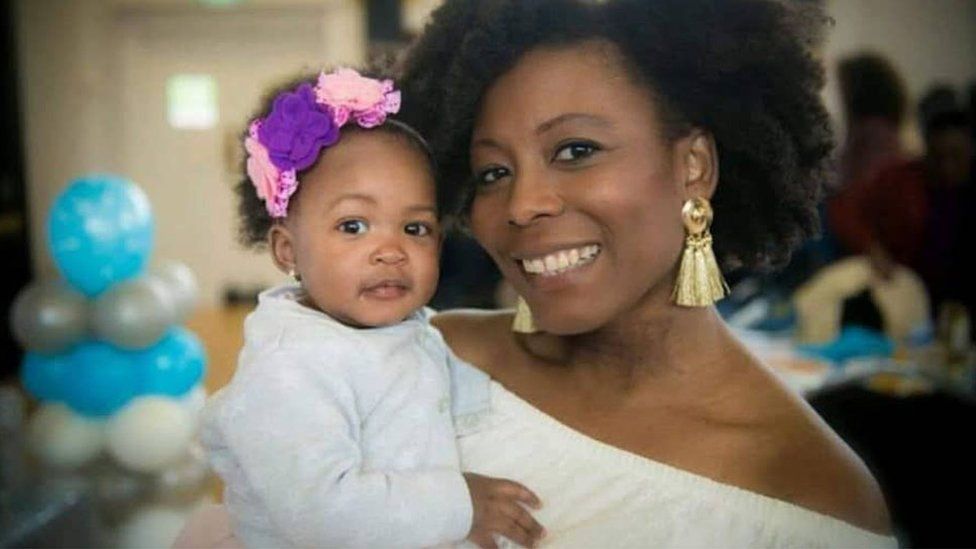 Doreen Thompson-Addo with her daughter Arielle
