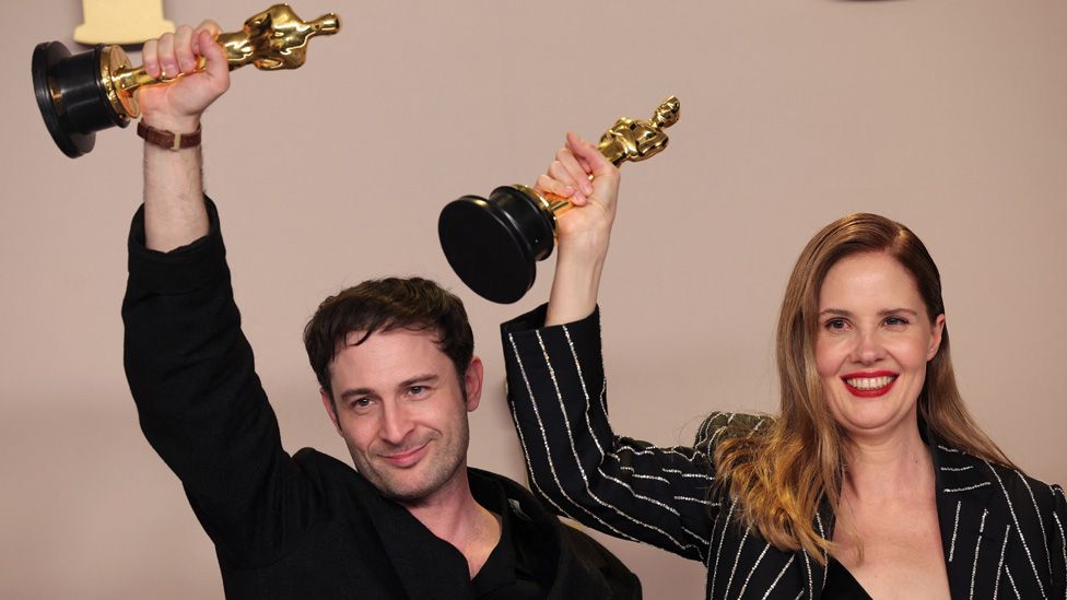 Justine Triet and Arthur Harari won best original screenplay for Anatomy of a Fall