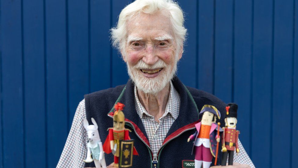 Paper Figurines By St Albans Mystery Maker Put Up For Auction Bbc News