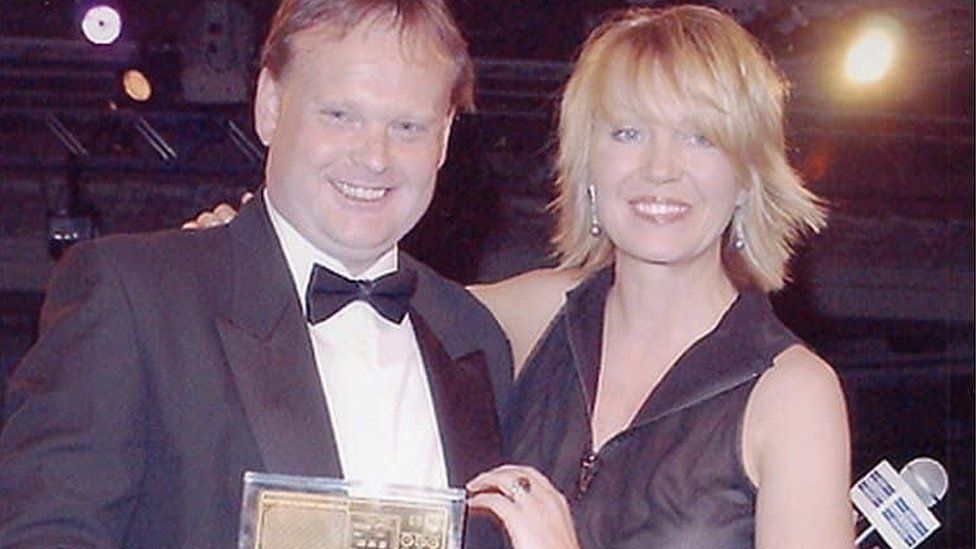Mark Murphy with Kirsty Young