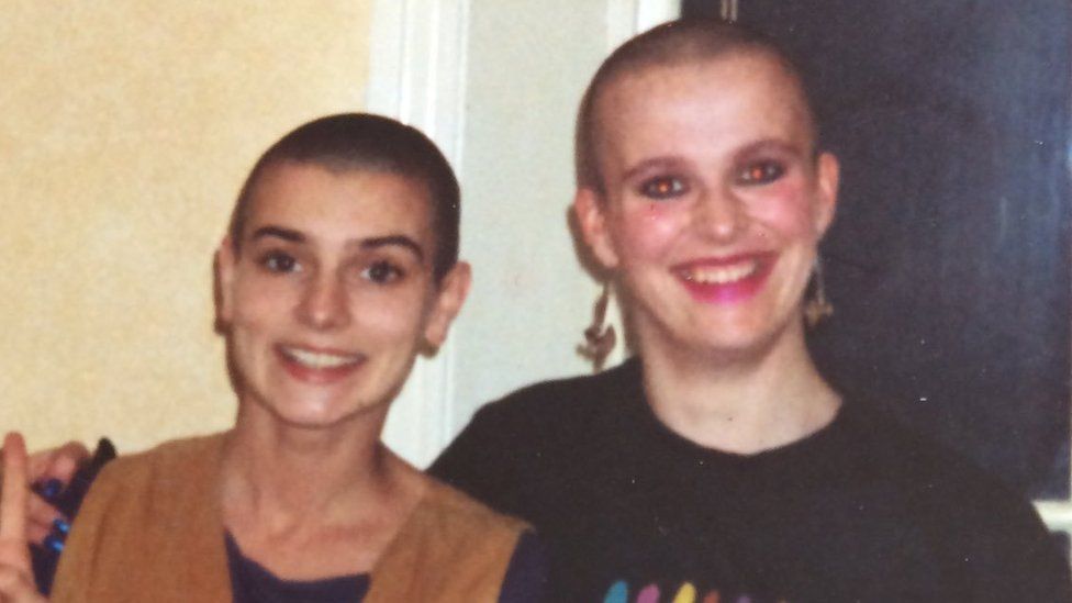 Sinéad O'Connor and Louise Woolcock