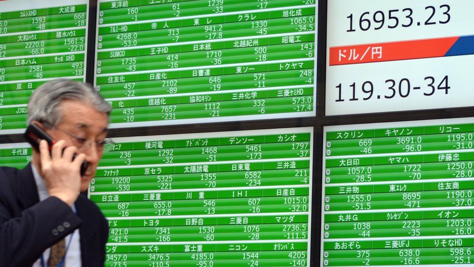 Japan's Stocks Lead Gains In Asia On Monday - BBC News