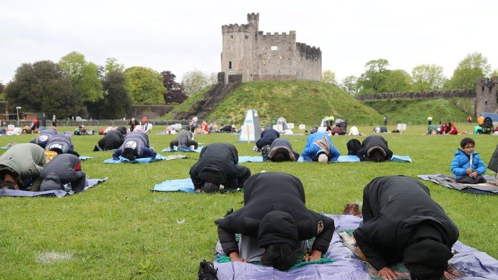 Eid event at Cardiff Castle