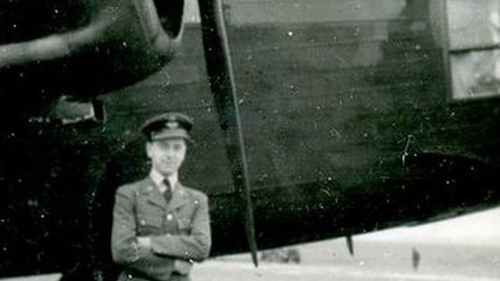 Stuart King pictured during World War Two