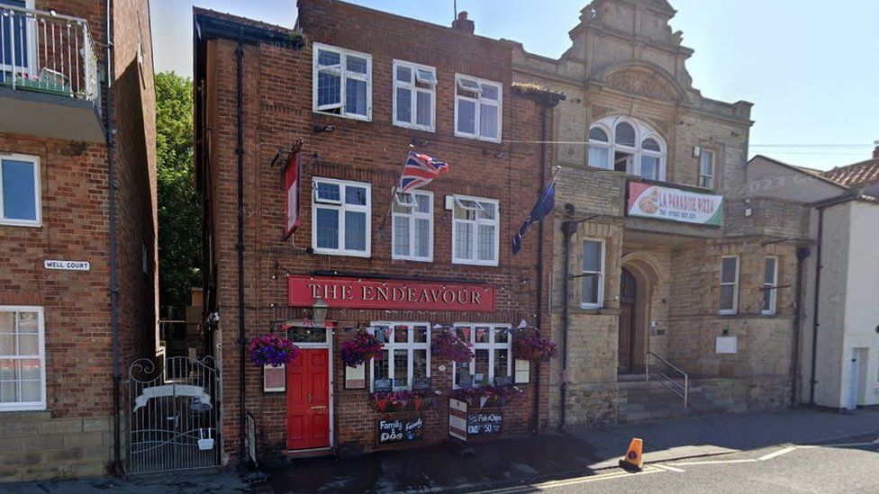 Exterior photo of The Endeavour pub in Whitby