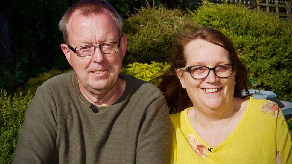 Foster parents Barry and Sally Wood
