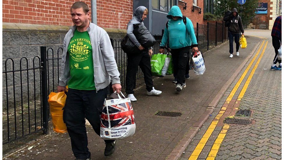 Coronavirus: The town housing rough sleepers in student digs - BBC News