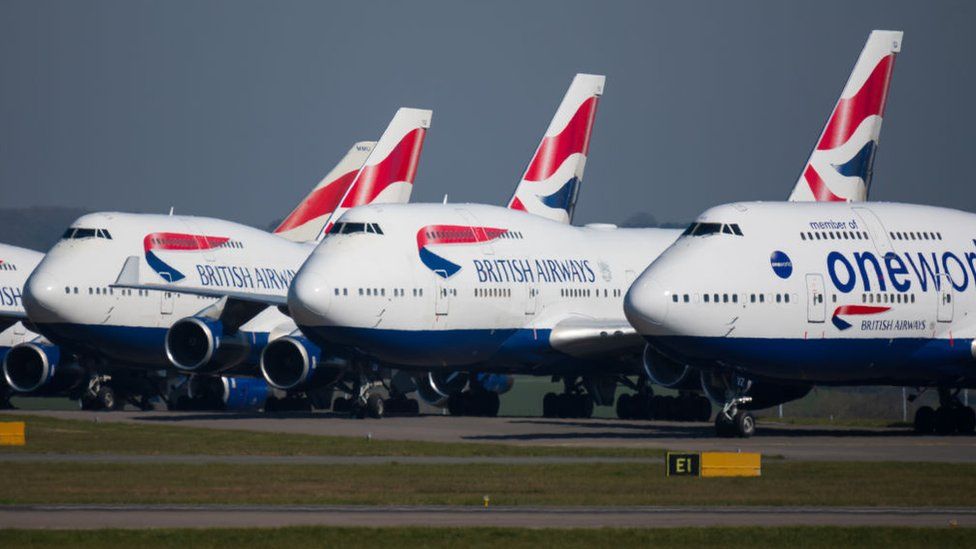 British Airways To Cut Up To 12 000 Jobs As Air Travel Collapses Bbc News