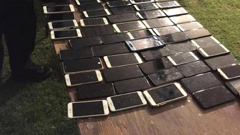 Recovered iPhones
