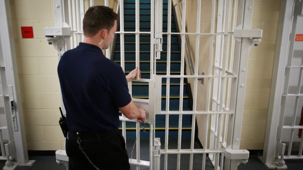 A prison in the UK (file photo)