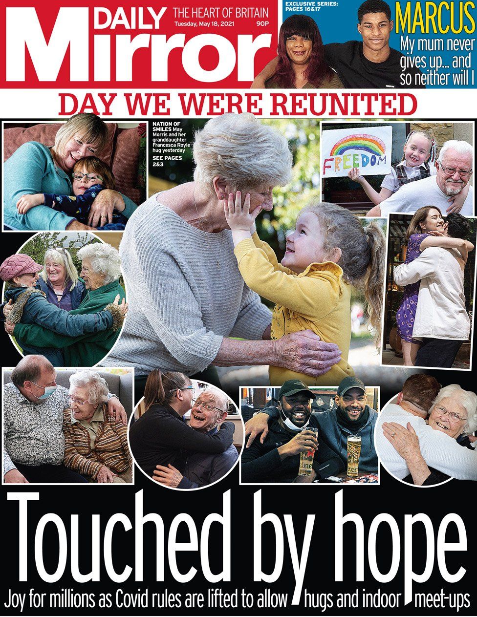 The Daily Mirror 18 May