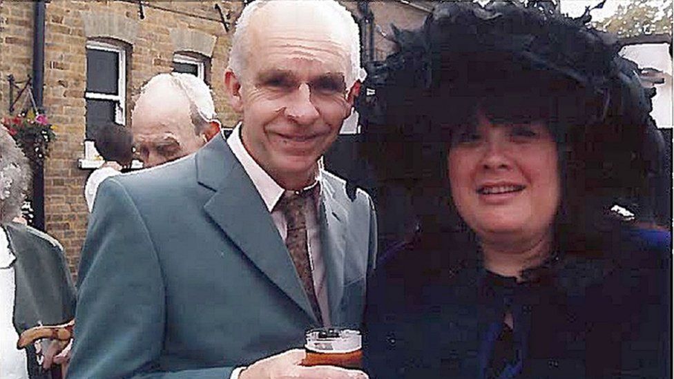 Andrew Lane and his wife Sue
