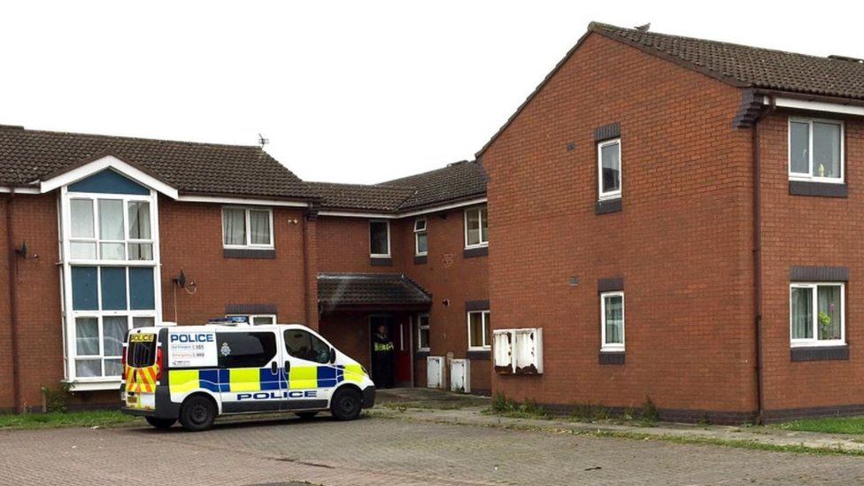 Selby flats evacuated over suspected hazardous material - BBC News