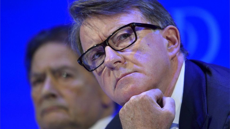Former Business Secretary Peter Mandelson