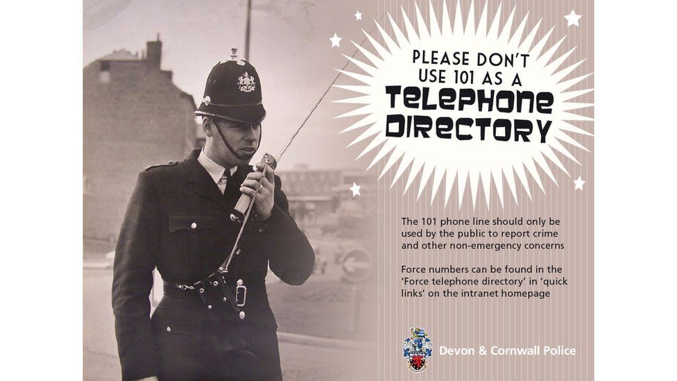 Devon and Cornwall Police Poster